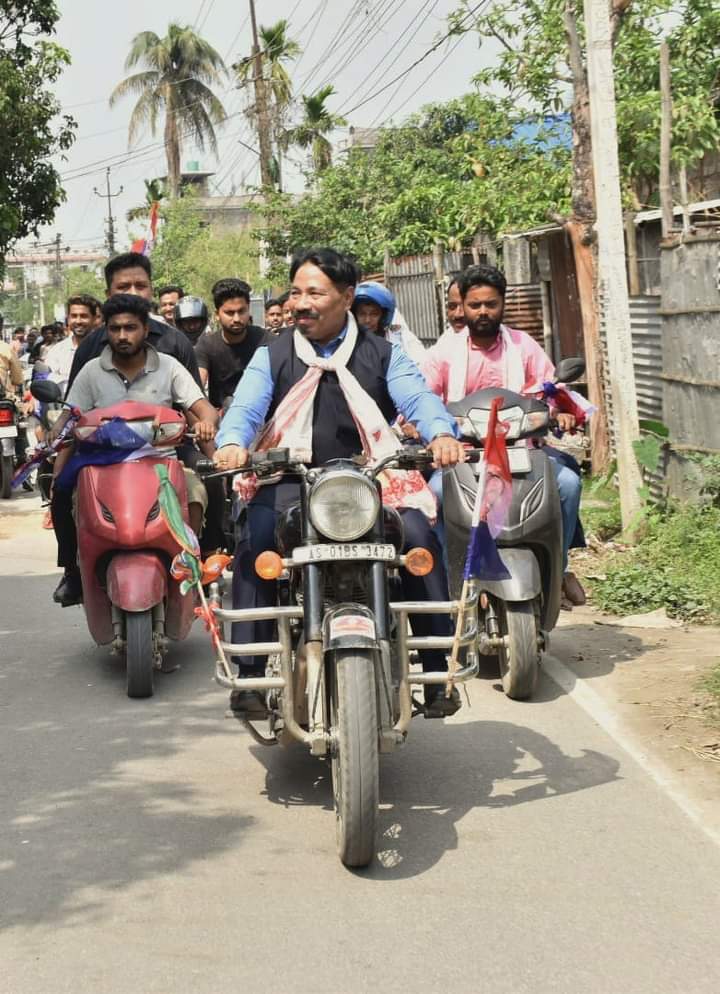 Minister Atul Bara's bike rally in violates traffic laws