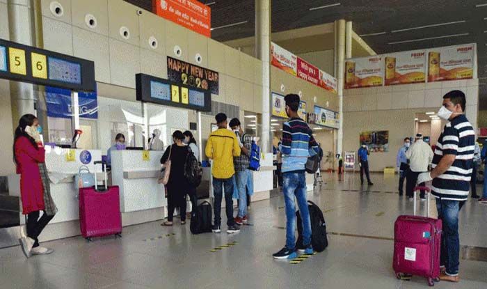 covid test mandatory at airport and railway stations even after two jab