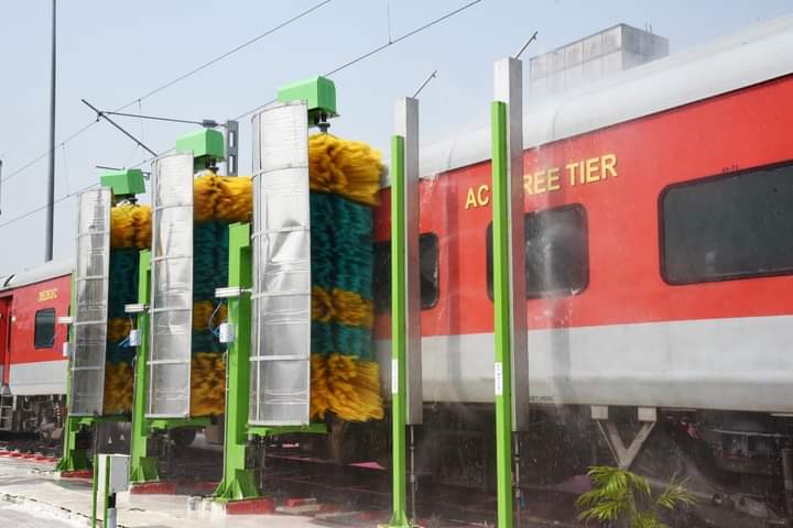 Automatic Coach Washing Plant