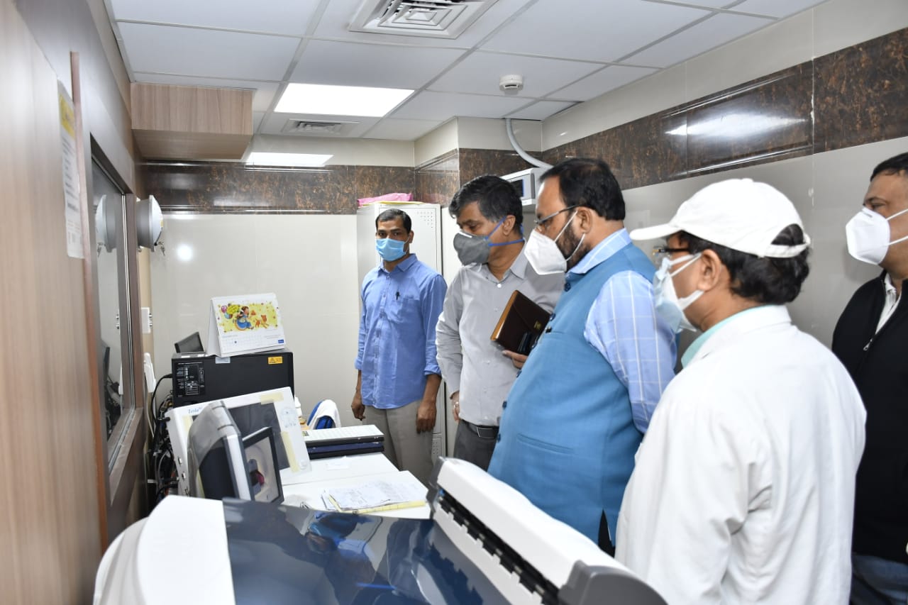 health minister keshab mahanta visit Guwahati Medical College Hospital