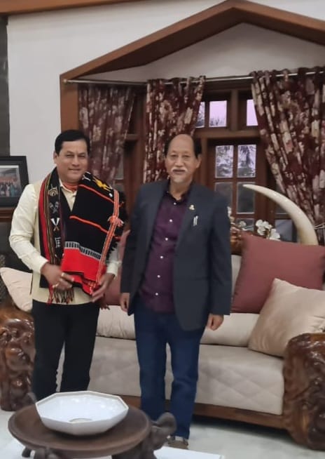 Union Minister Sonowal Visited in Nagaland