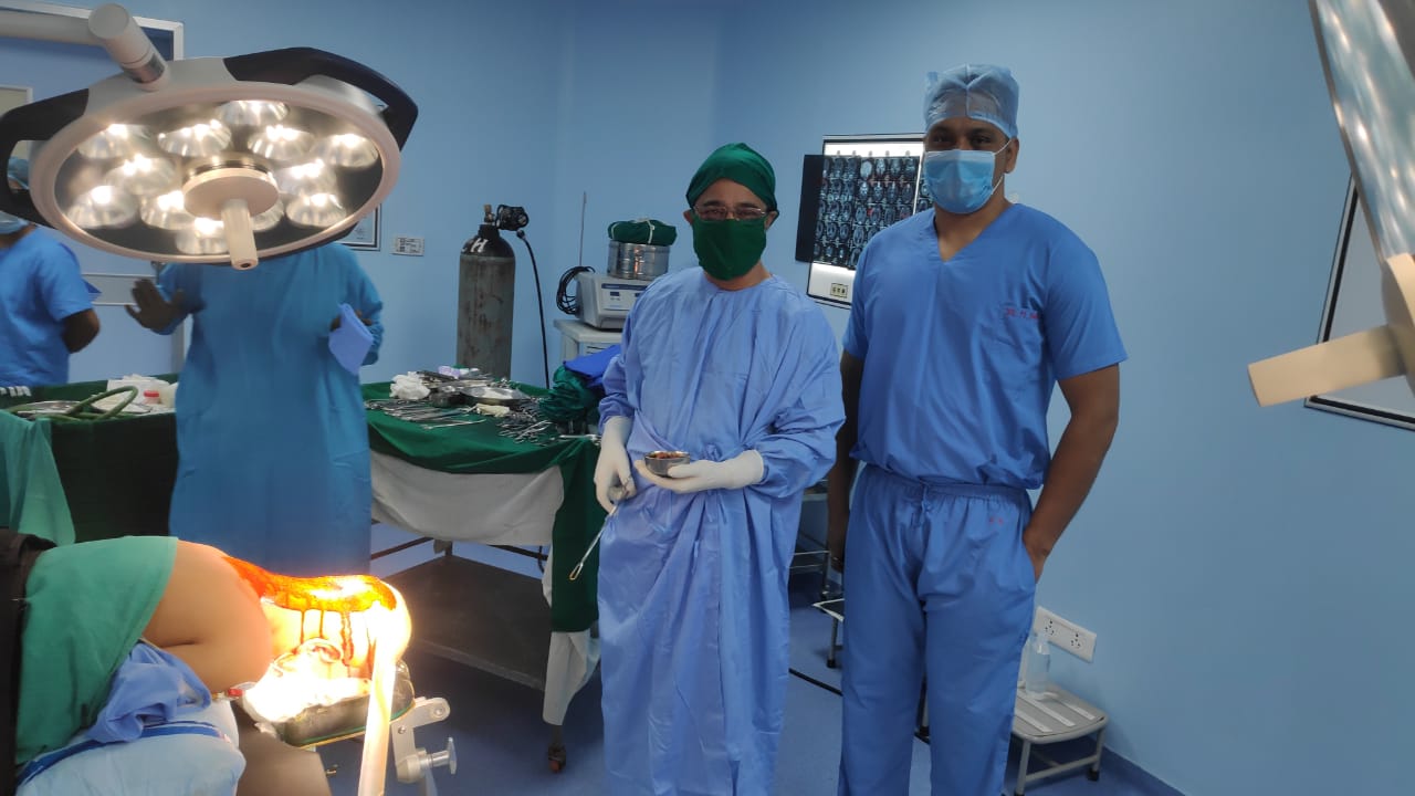 11 year old boy undergoes first surgery at CNC under GMCH