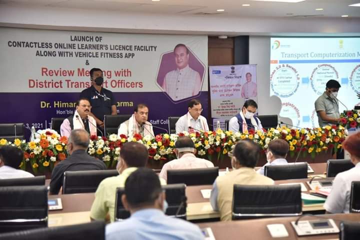 Assam Transport Department Launches ContactLess Driving License Facility