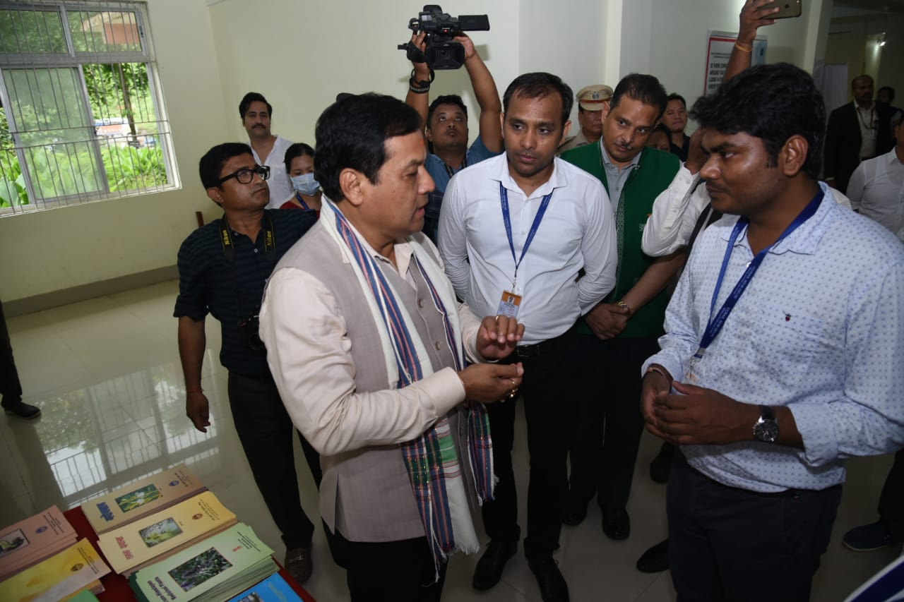 Sarbananda Sonowal visited Itanagar