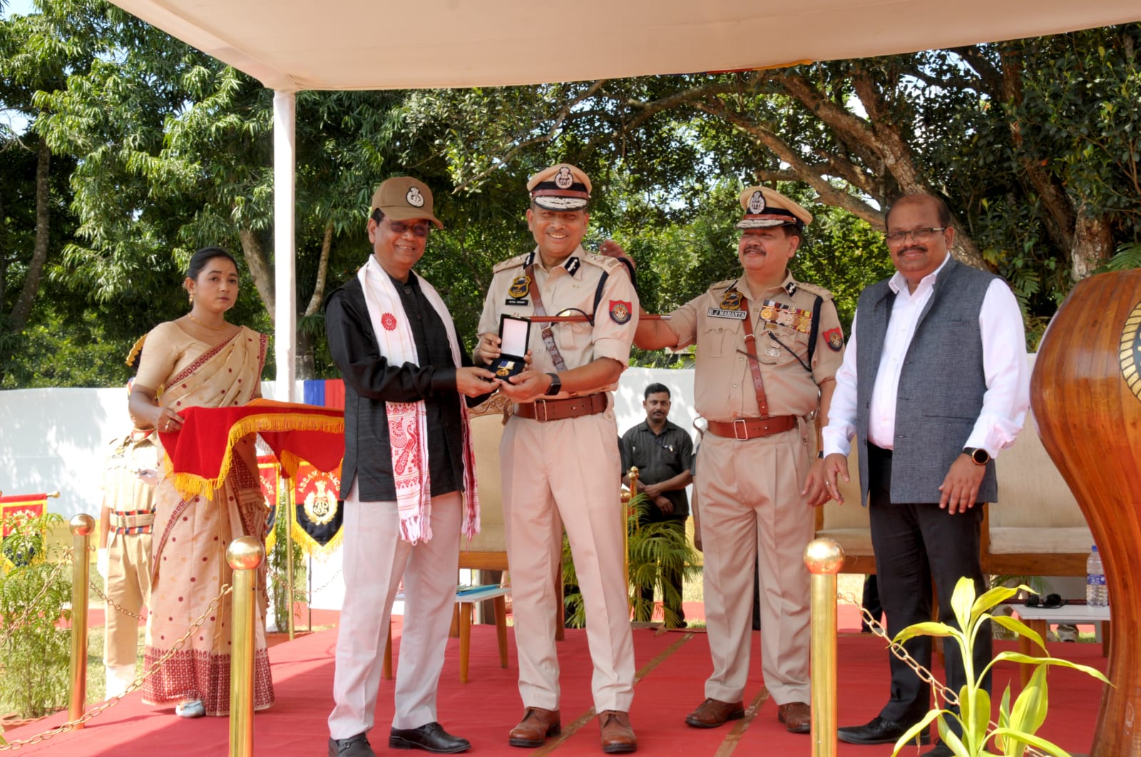 Assam police day celebration at Kahilipara