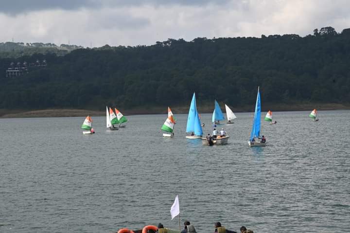 CM_Himanta_Biswa_Sarma attend Rising Sun Water Fest at Umiam lake in Meghalaya