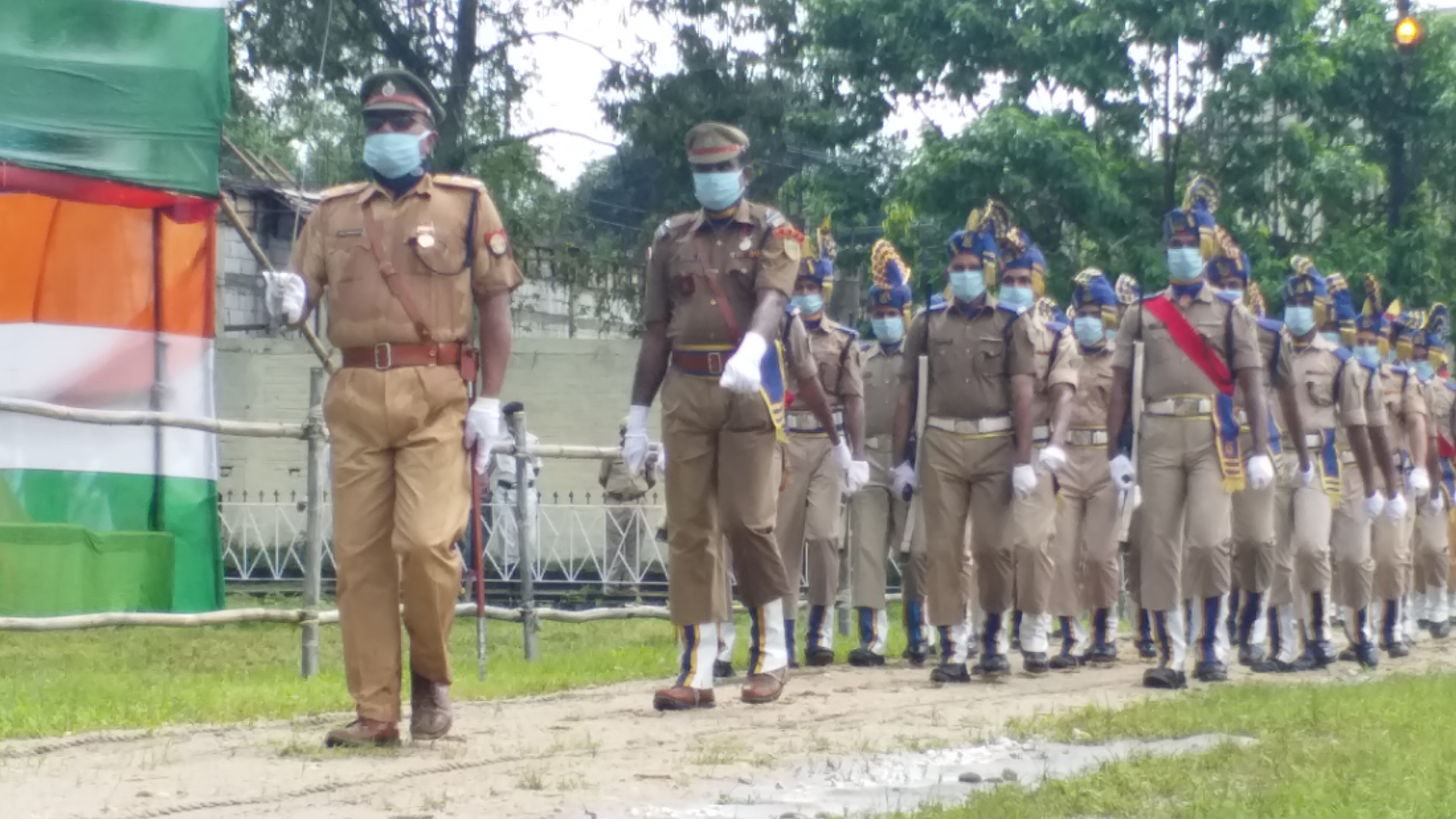 independence day celebration at golaghat