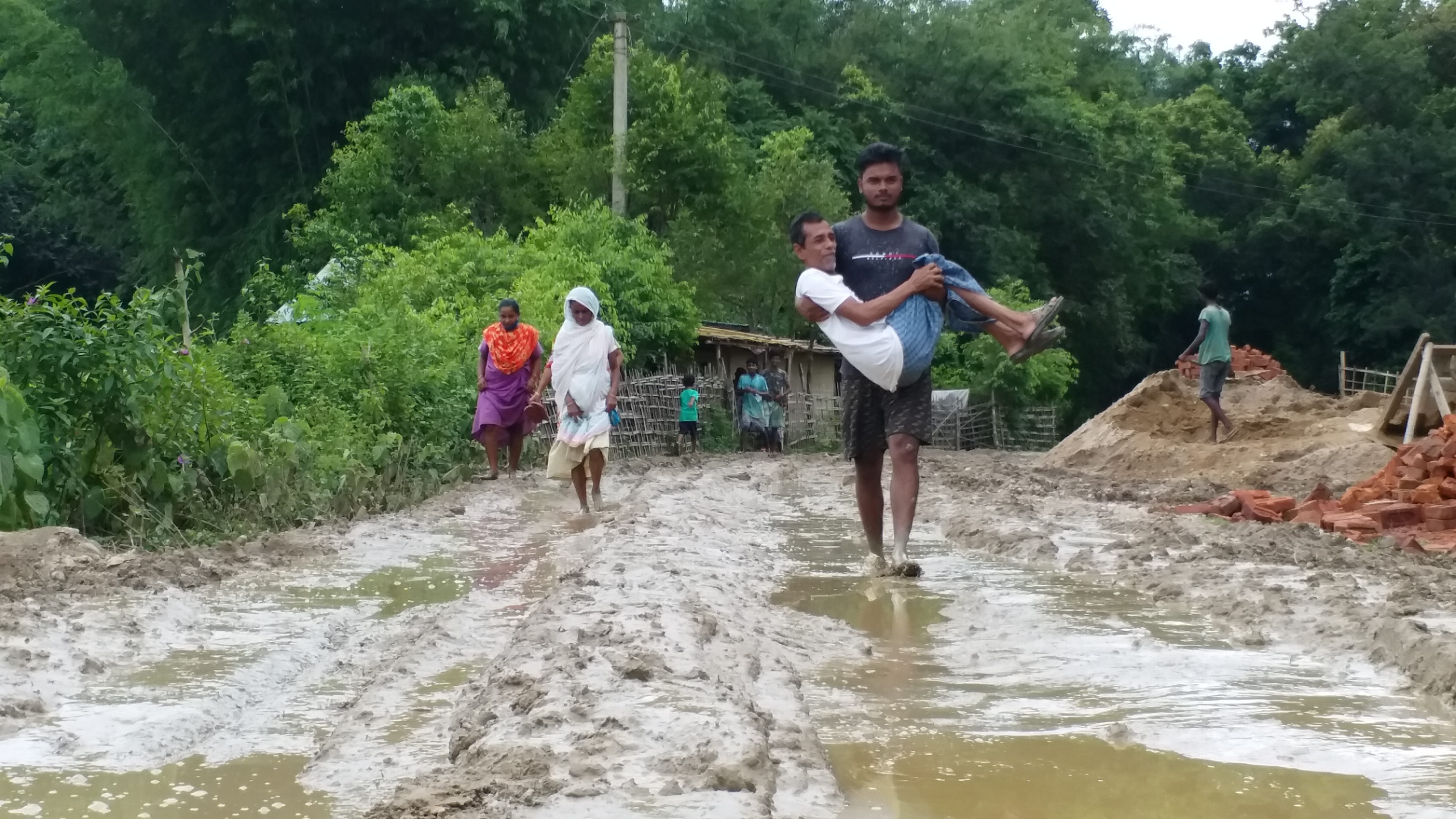 golaghat pathetic raod condition