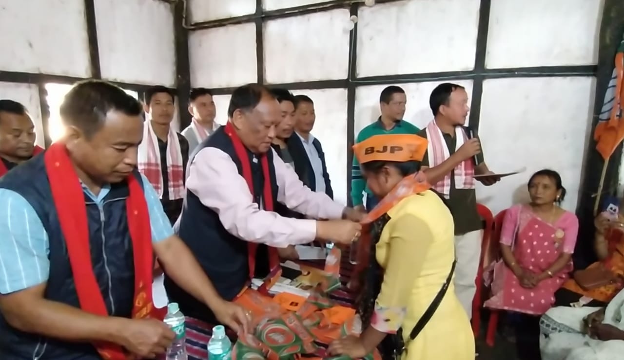 bjp meeting at karbi anglong