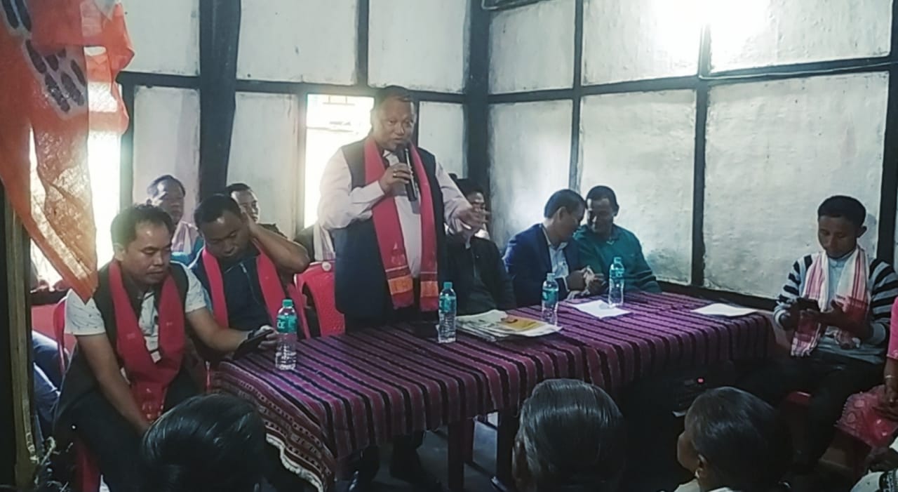 bjp meeting at karbi anglong