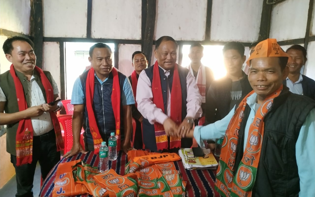 bjp meeting at karbi anglong