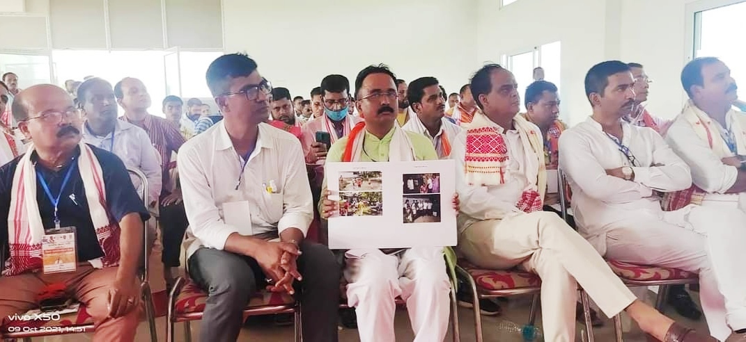 bjp meeting held in hojai