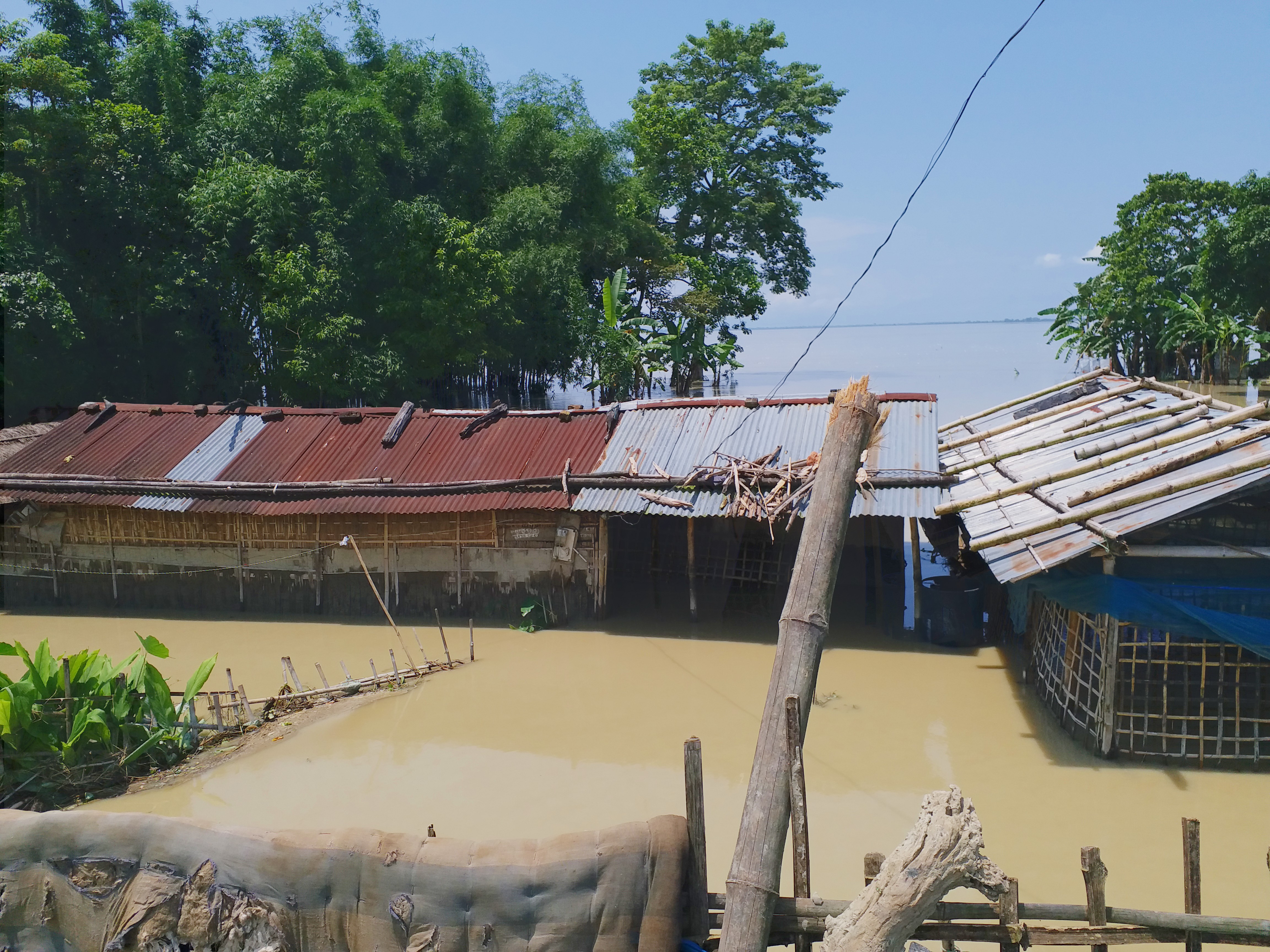 নিমাটিৰ বান পৰিস্থিতি