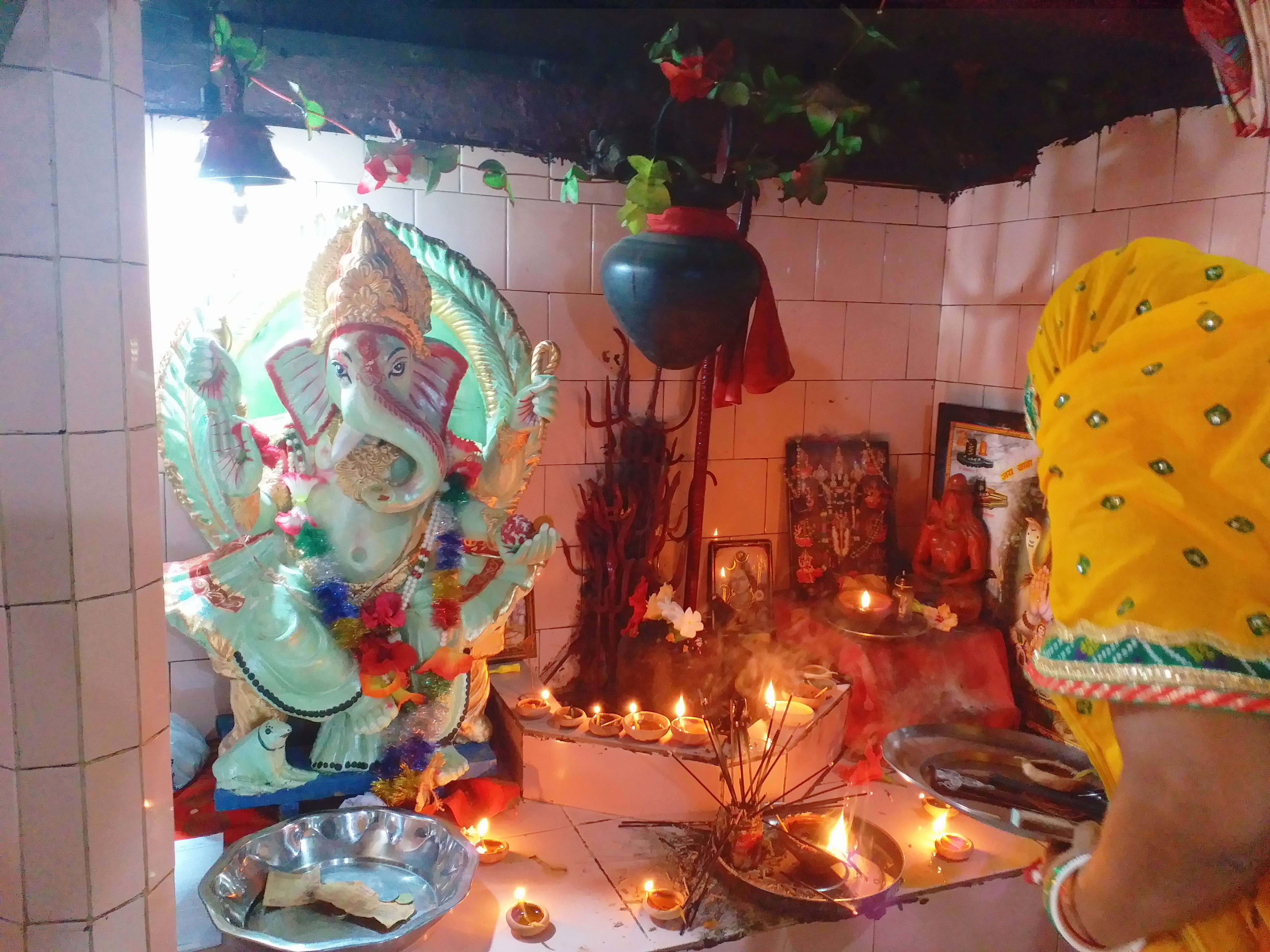 Ganesh puja celebration at jorhat