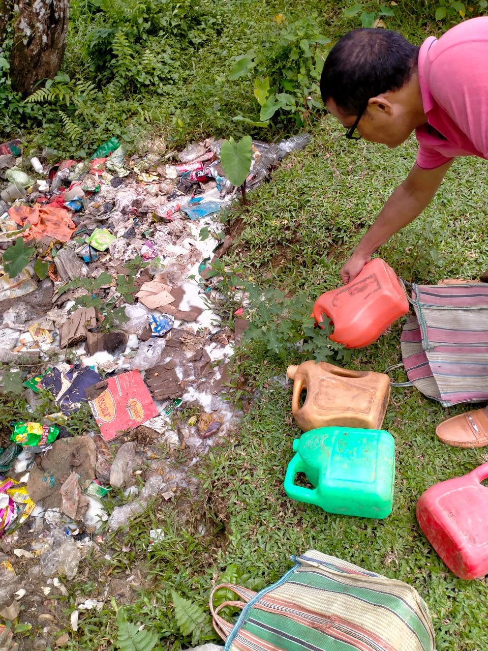 Illegal liquor destroyed at Jorhat