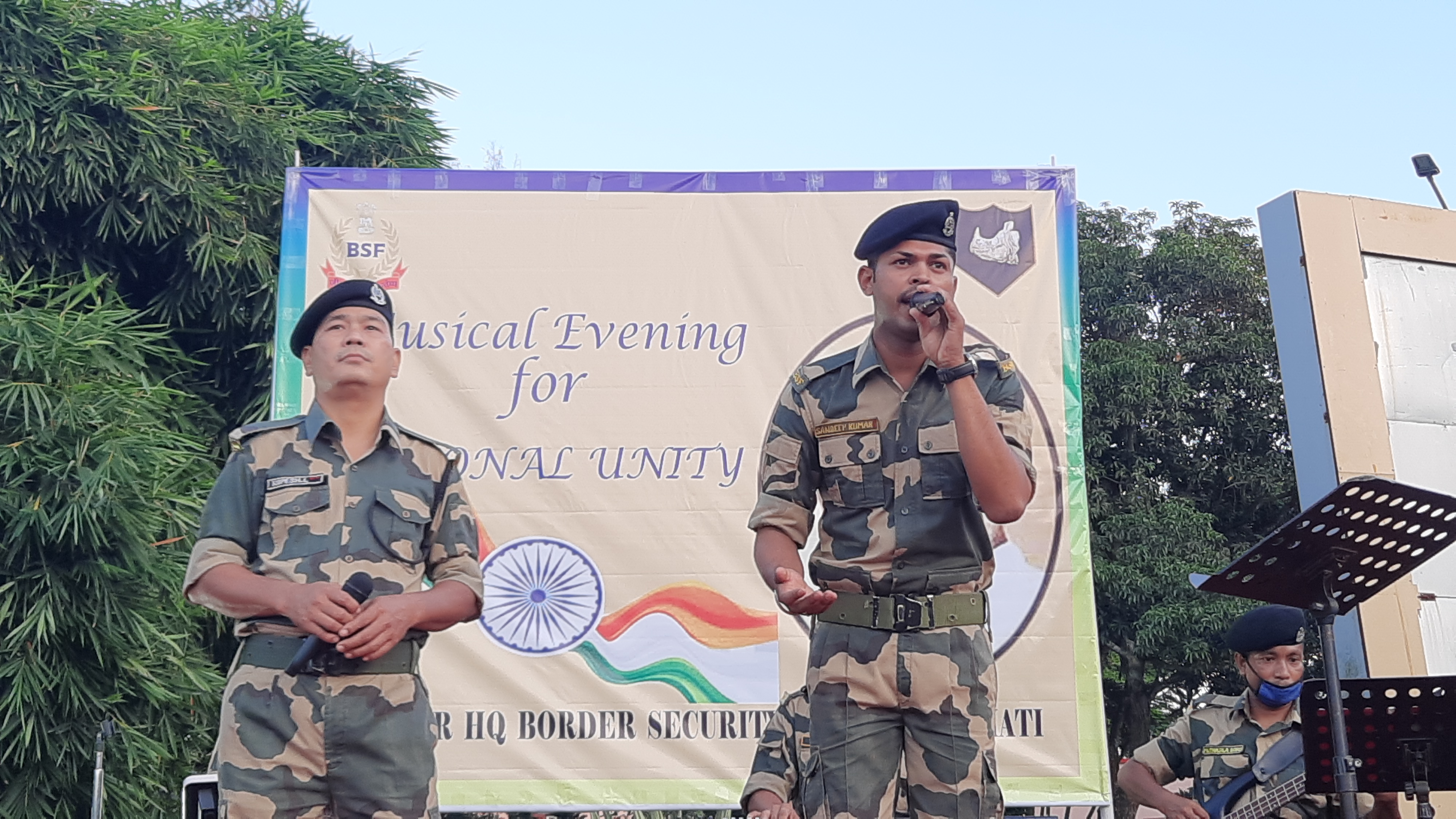 Organizing a musical evening for national unity at the initiative of BSF