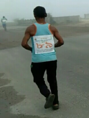 veteran sports person participated kaliabhomora marathon at kaliabor