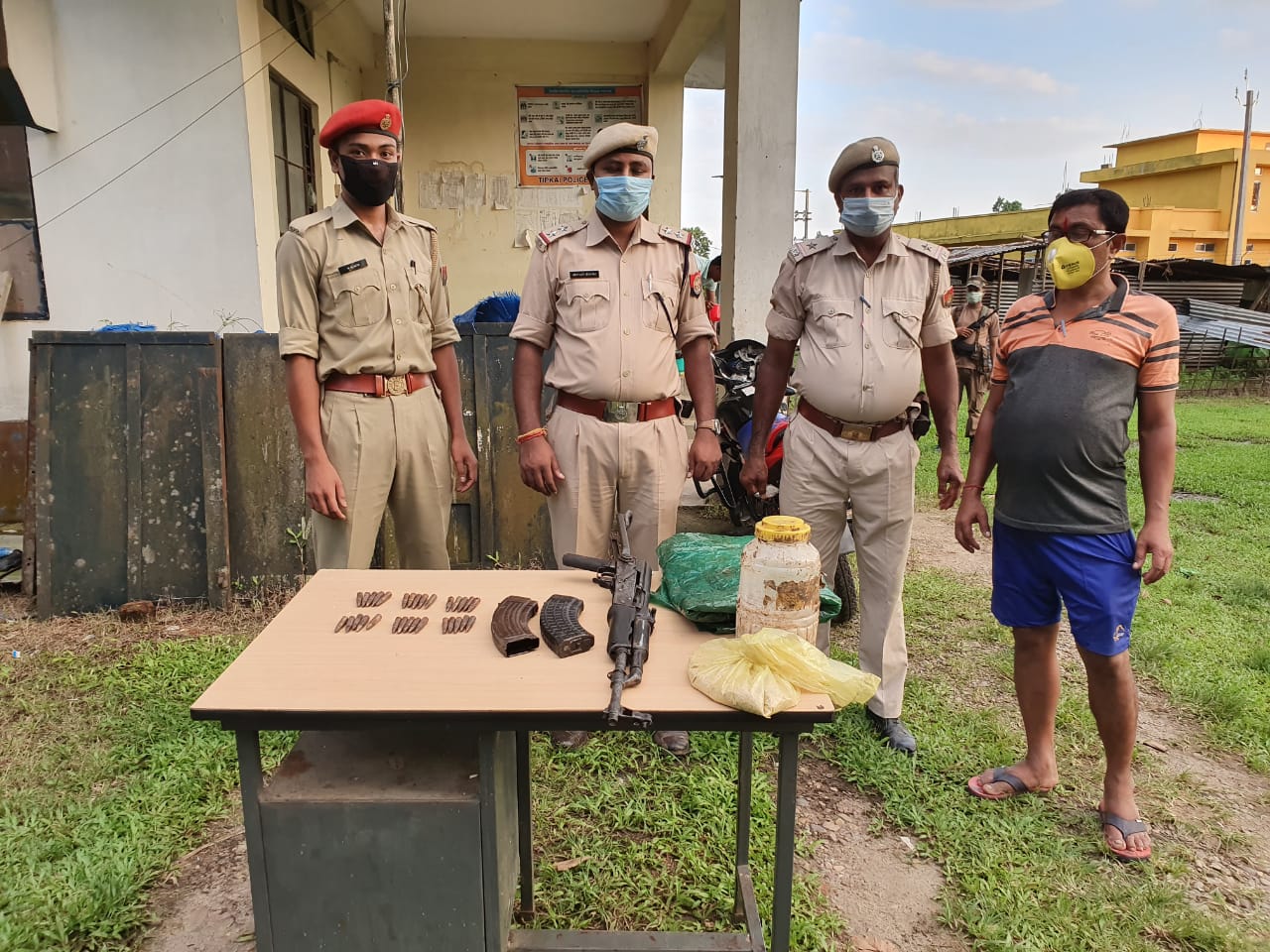 arms recovered By Police At Kokrajhar