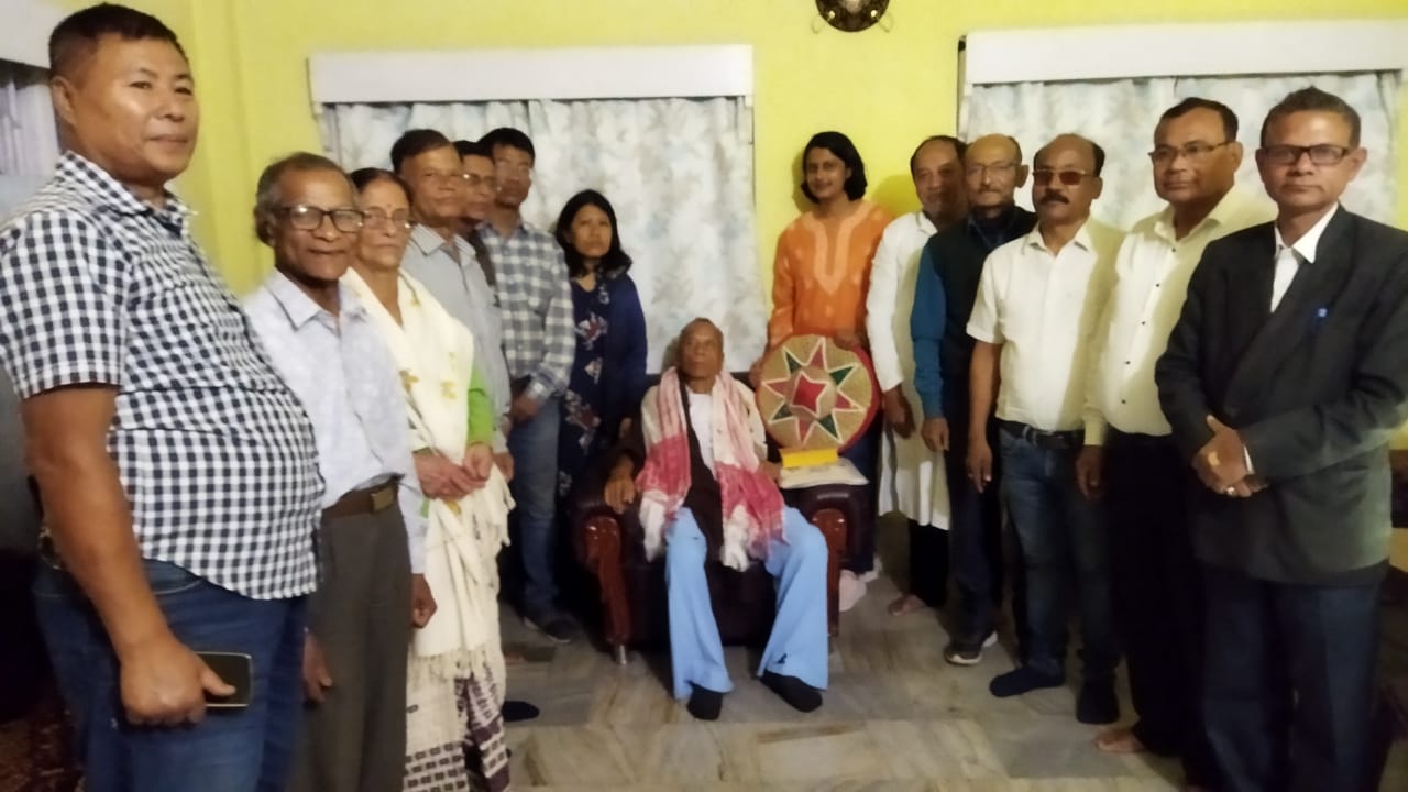 Retired ACS officer felicitated at Lakhimpur