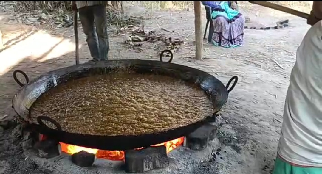 Bhogali bihu celebration in Majuli