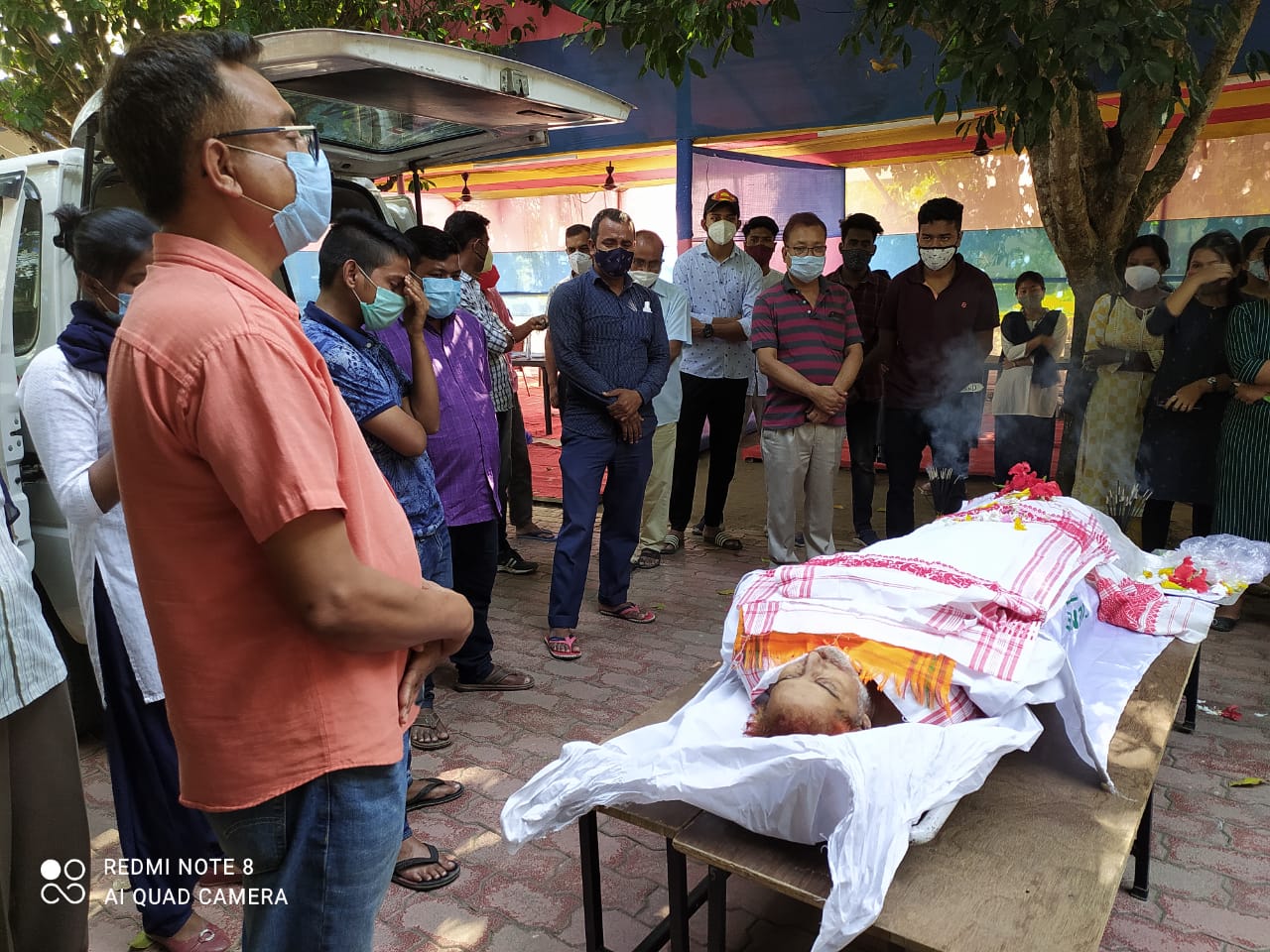 কৰ'ণাত আক্ৰান্ত হৈ মৃত্যু মৰিগাঁও মহাবিদ্যালয়ৰ প্ৰাক্তন উপাধ্যক্ষ