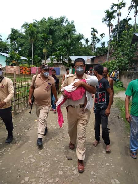 morigaon one dead in flood