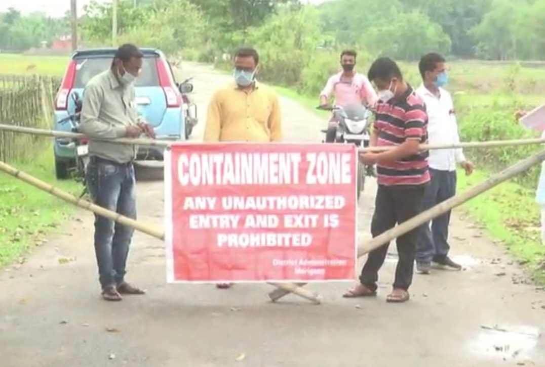 মৰিগাঁৱৰ তিনিটা অঞ্চলক ঘোষণা কন্টেইনমেন্ট জ'ন হিচাপে