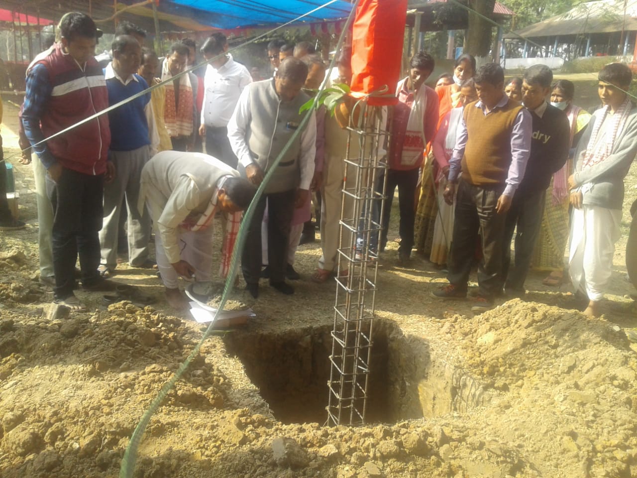 নগাঁৱত কেবাটাও কামৰ শুভাৰম্ভণি বিধায়ক ৰূপক শৰ্মাৰ