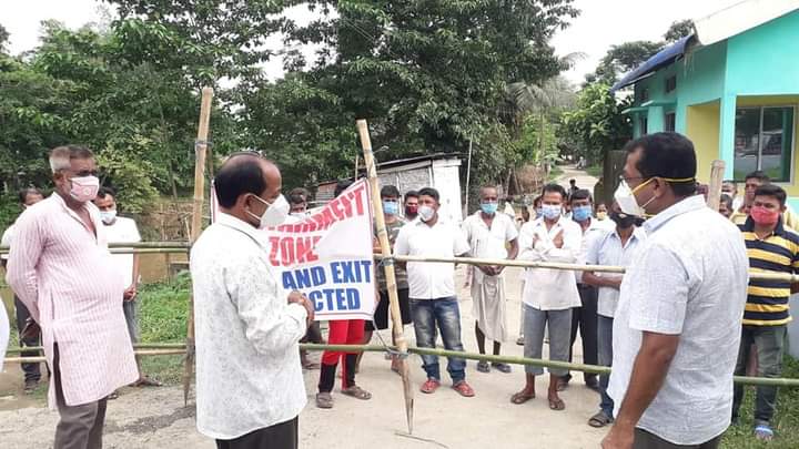 mla roopak sharma busy with people of nagaon constituency