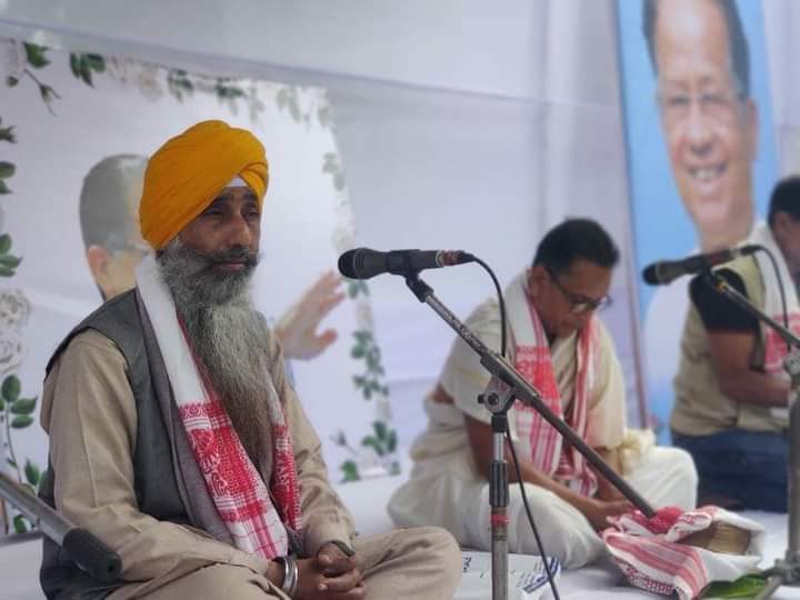 Prayer Meeting of the Congress at Nagaon for the soul of tarun Gogoi