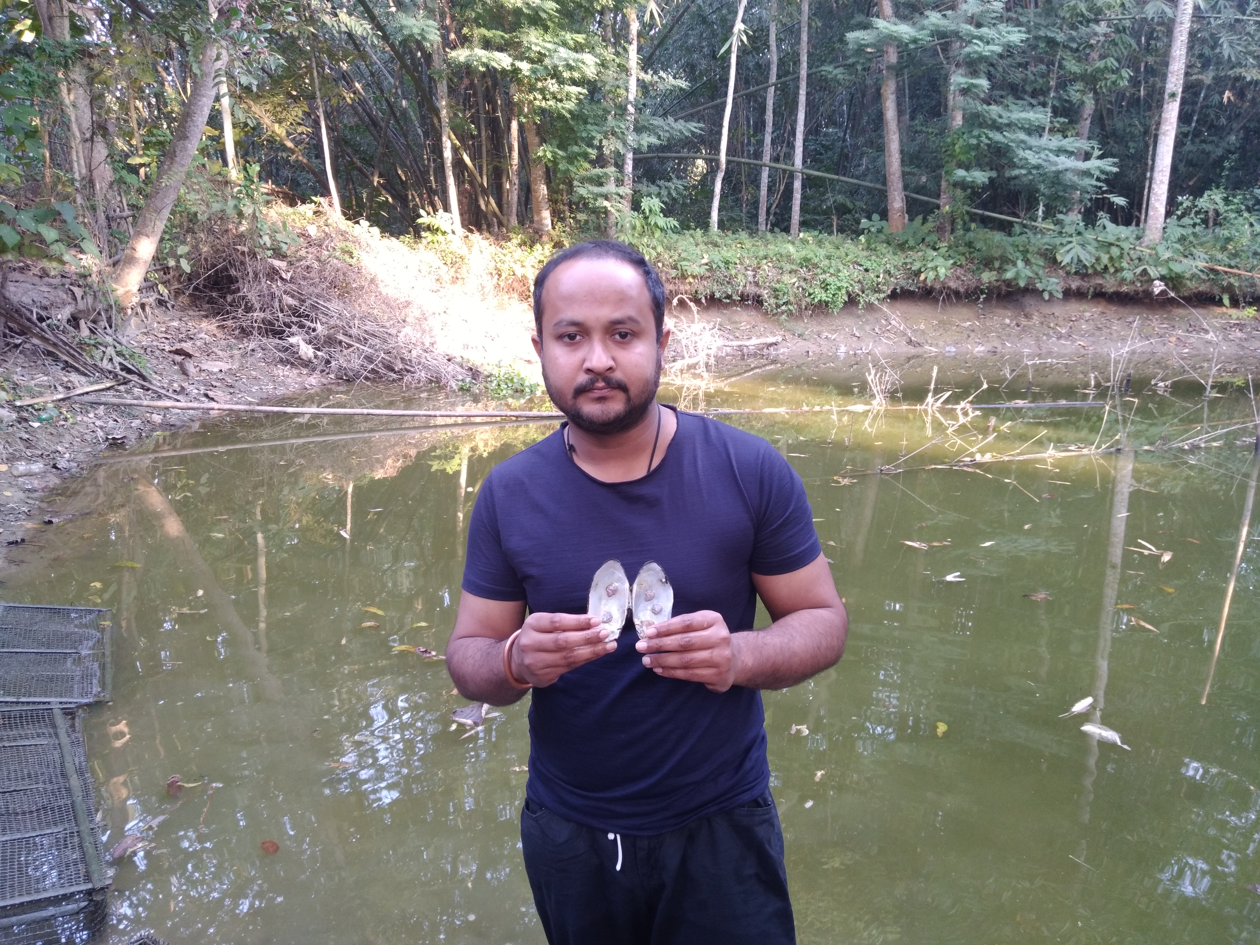 Farming of pearl in Assam