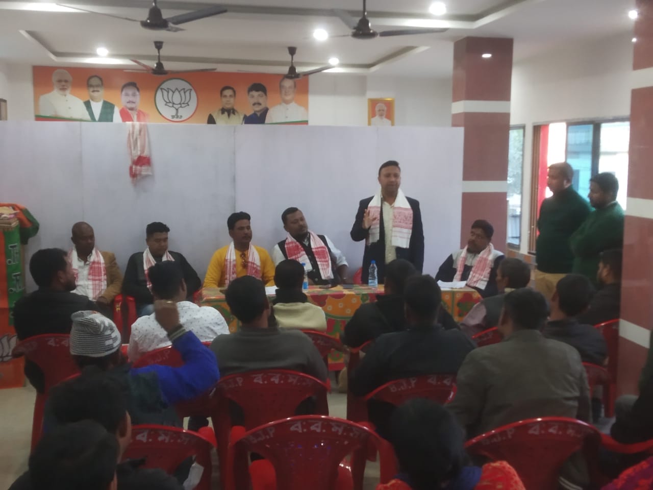 Minority cell of barigog banbhag mandal BJP has taken charge