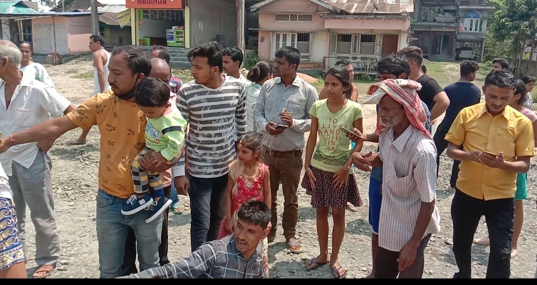 তেলীয়াগাঁৱত অচিনাক্ত বাহনৰ খুন্দাত নিহত মহিলা