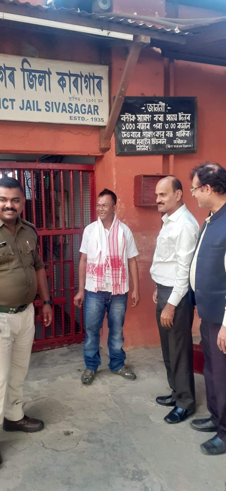 Jodumoni released from jail with help of an shape NGO in Sivasagar