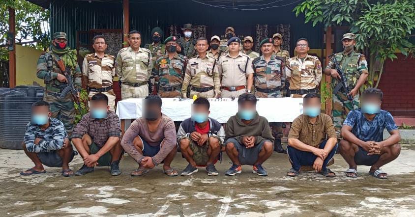 Eight armed militants arrested in Manipur