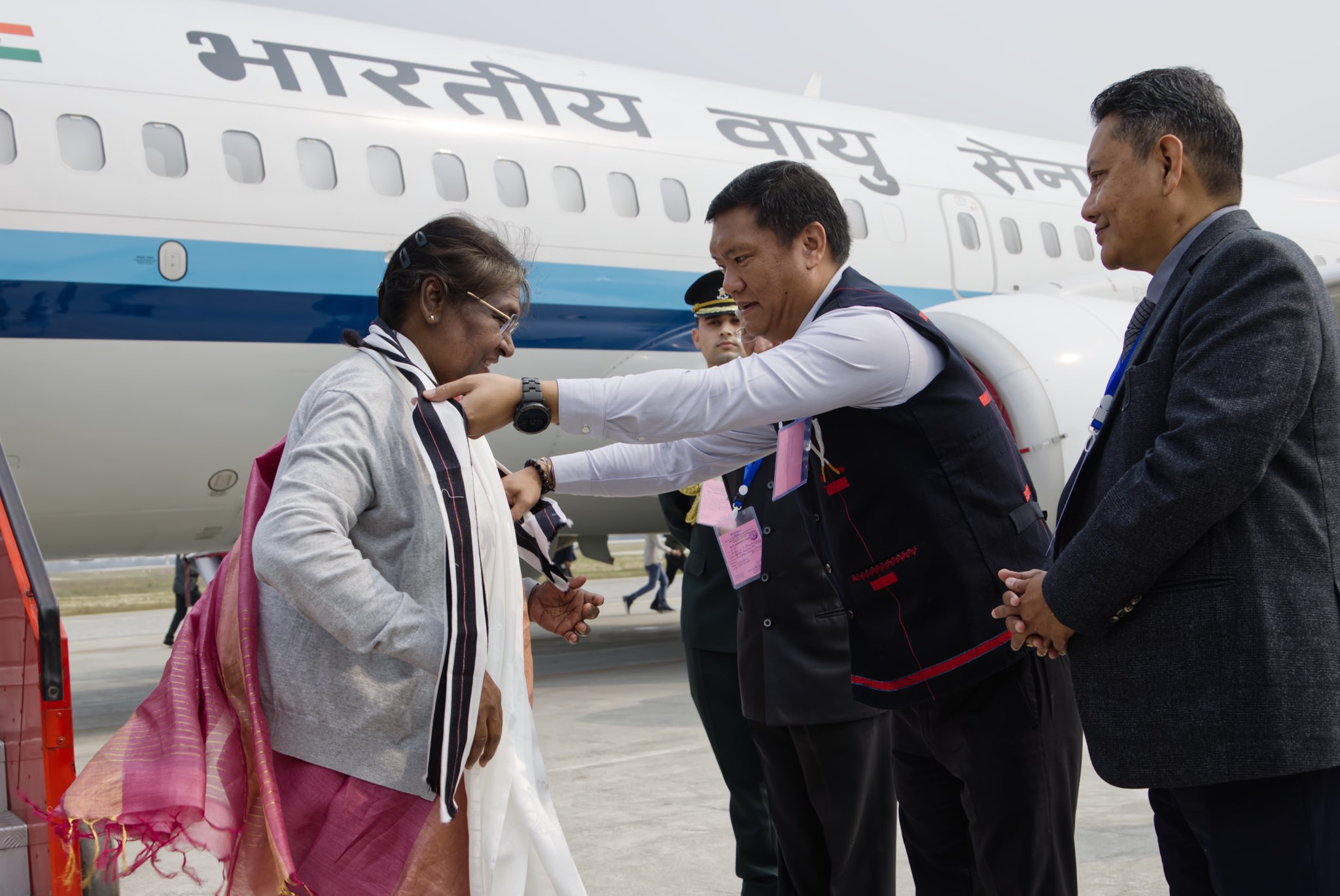 President Draupadi Murmu in Arunachal