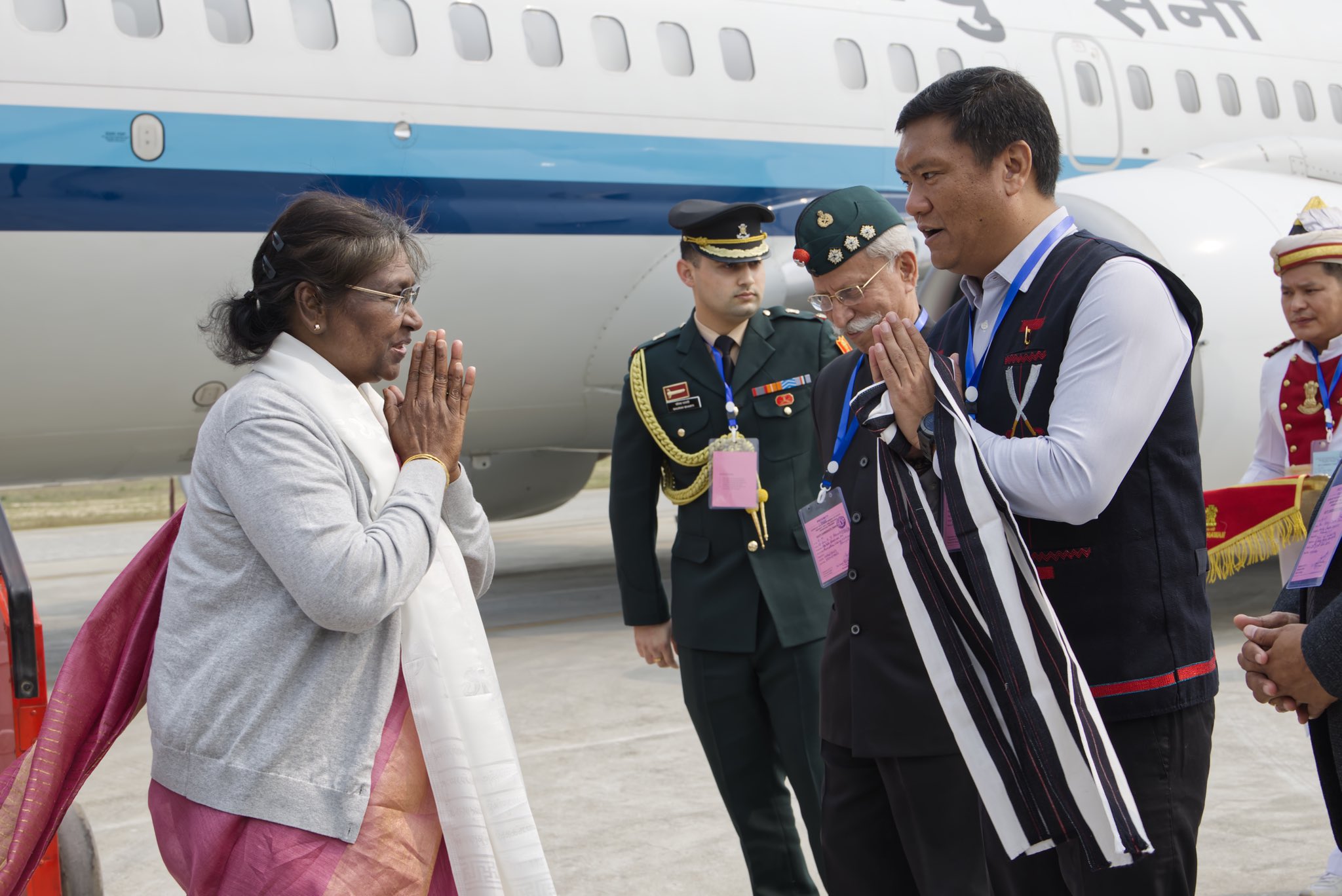 President Draupadi Murmu in Arunachal