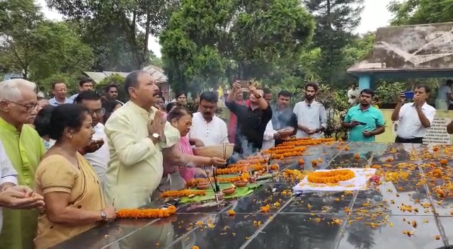 Death Anniversary of Kalaguru Bishnu Prasad Rabha Observe at Tezpur