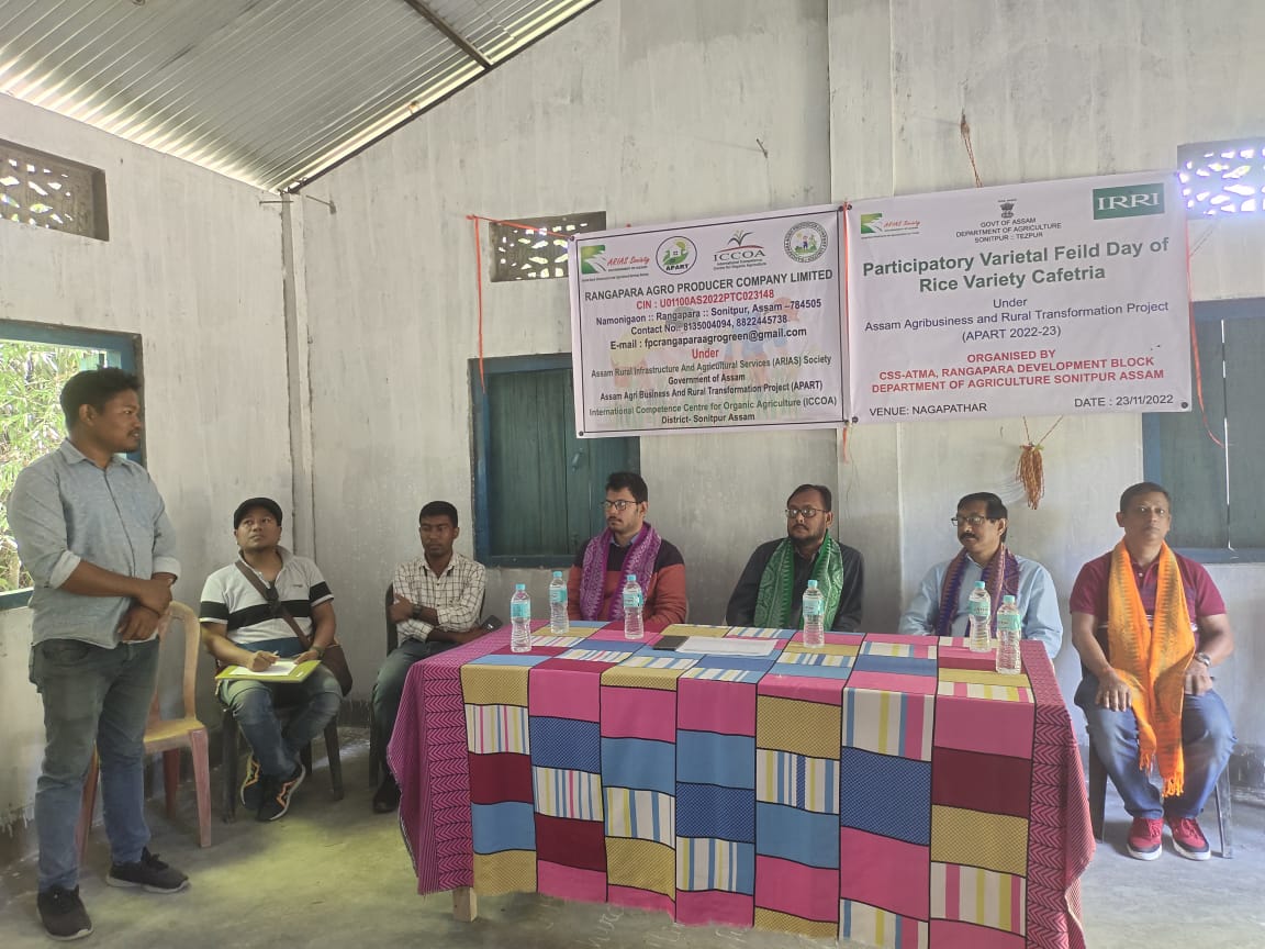 Field Day and Paddy Evaluation of Sonitpur District Agriculture Department