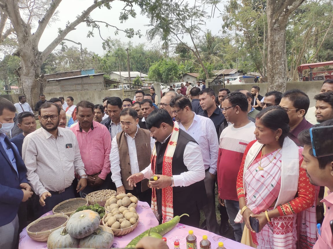 Minister Atul Bora at Tezpur