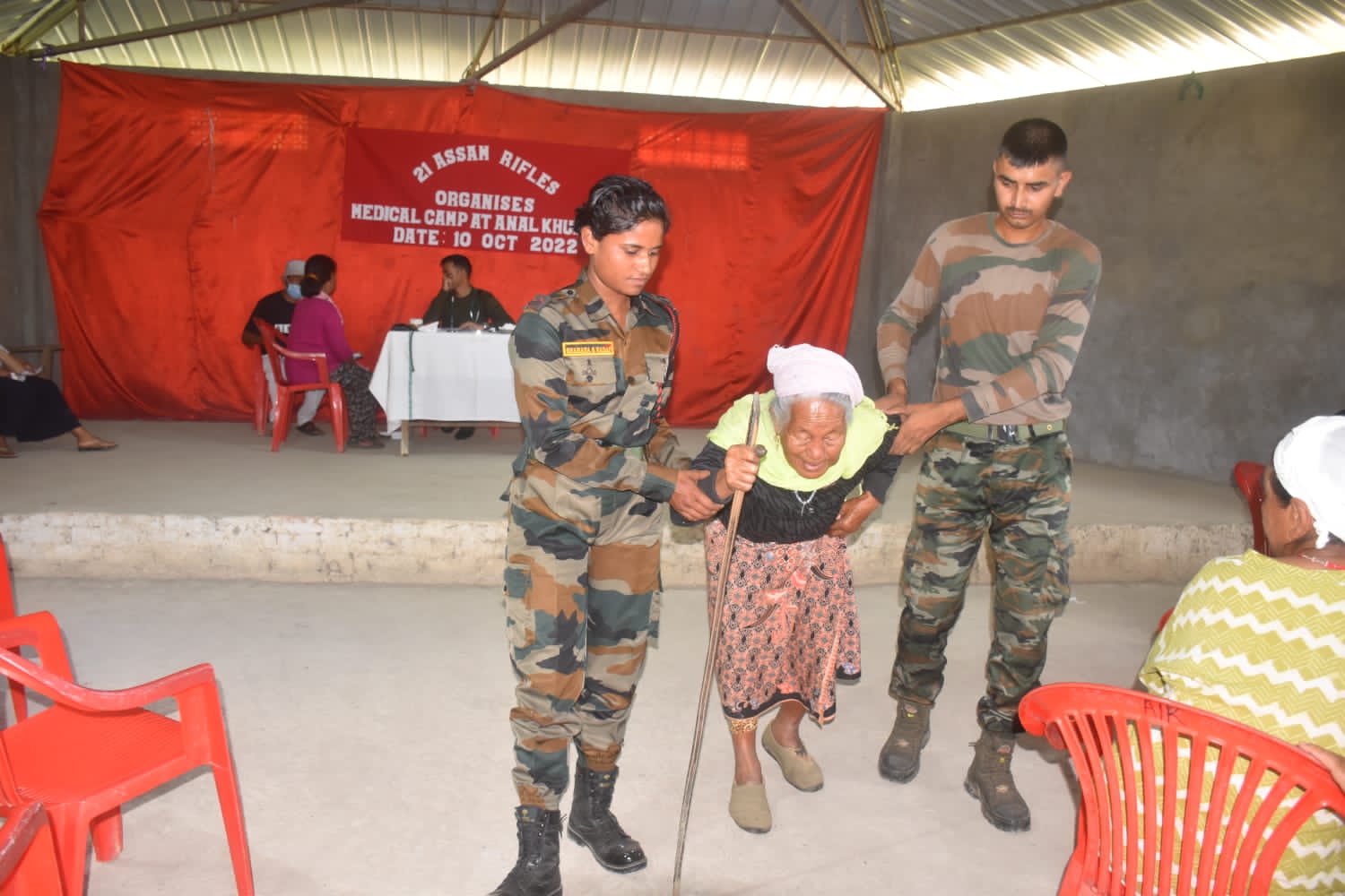 Assam Rifles organises medical camp in Manipur