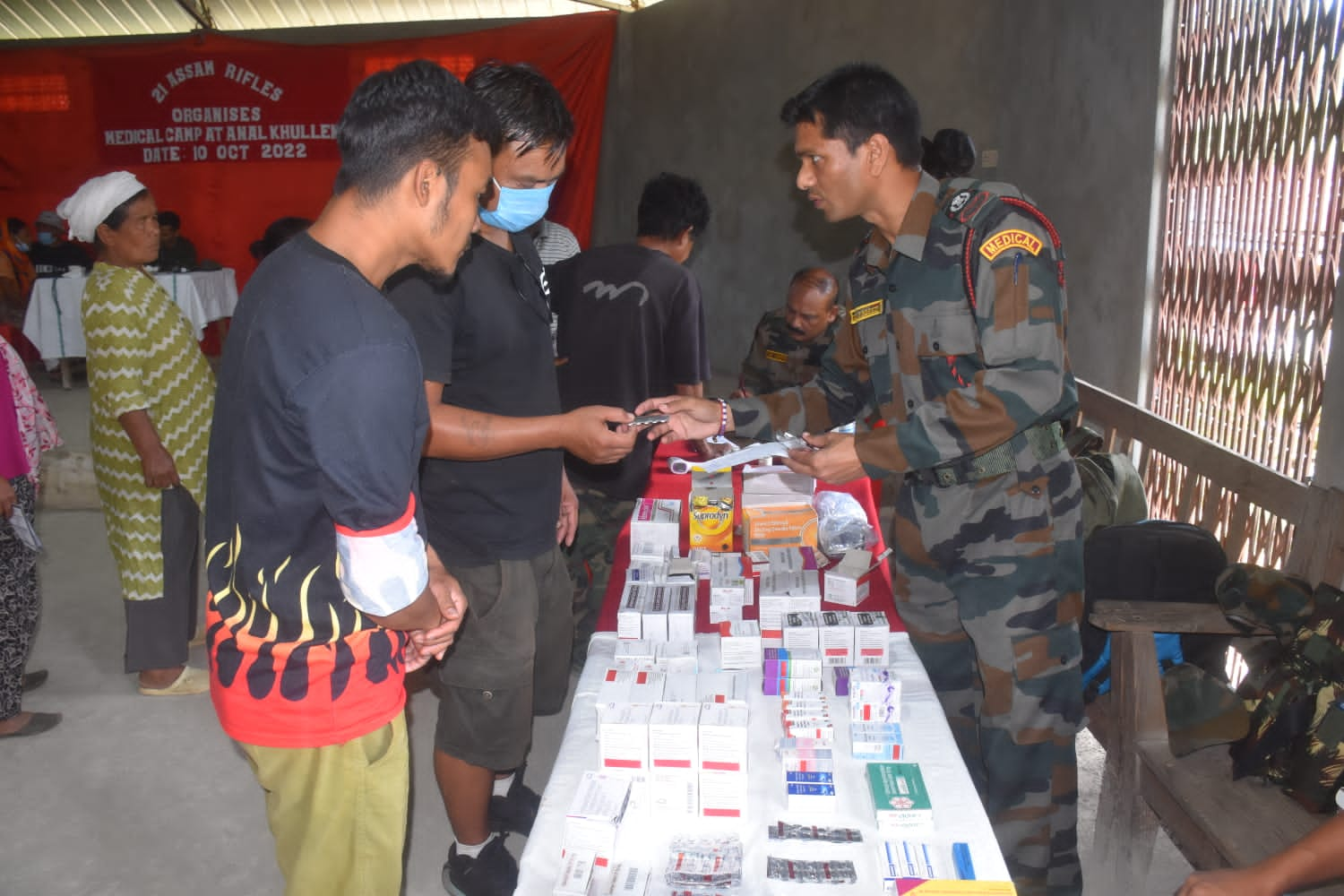 Assam Rifles organises medical camp in Manipur