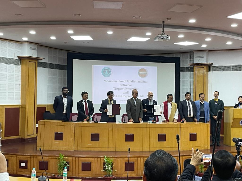 MoU signed between IOCL and Tezpur University