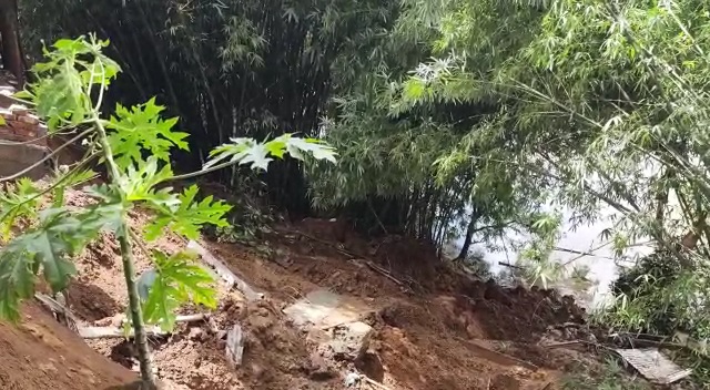 Landslide in Tezpur Gereki