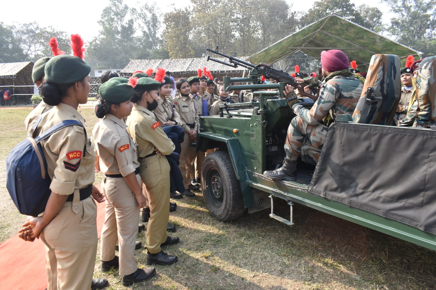 Pre republic day celebration in Tezpur army camp