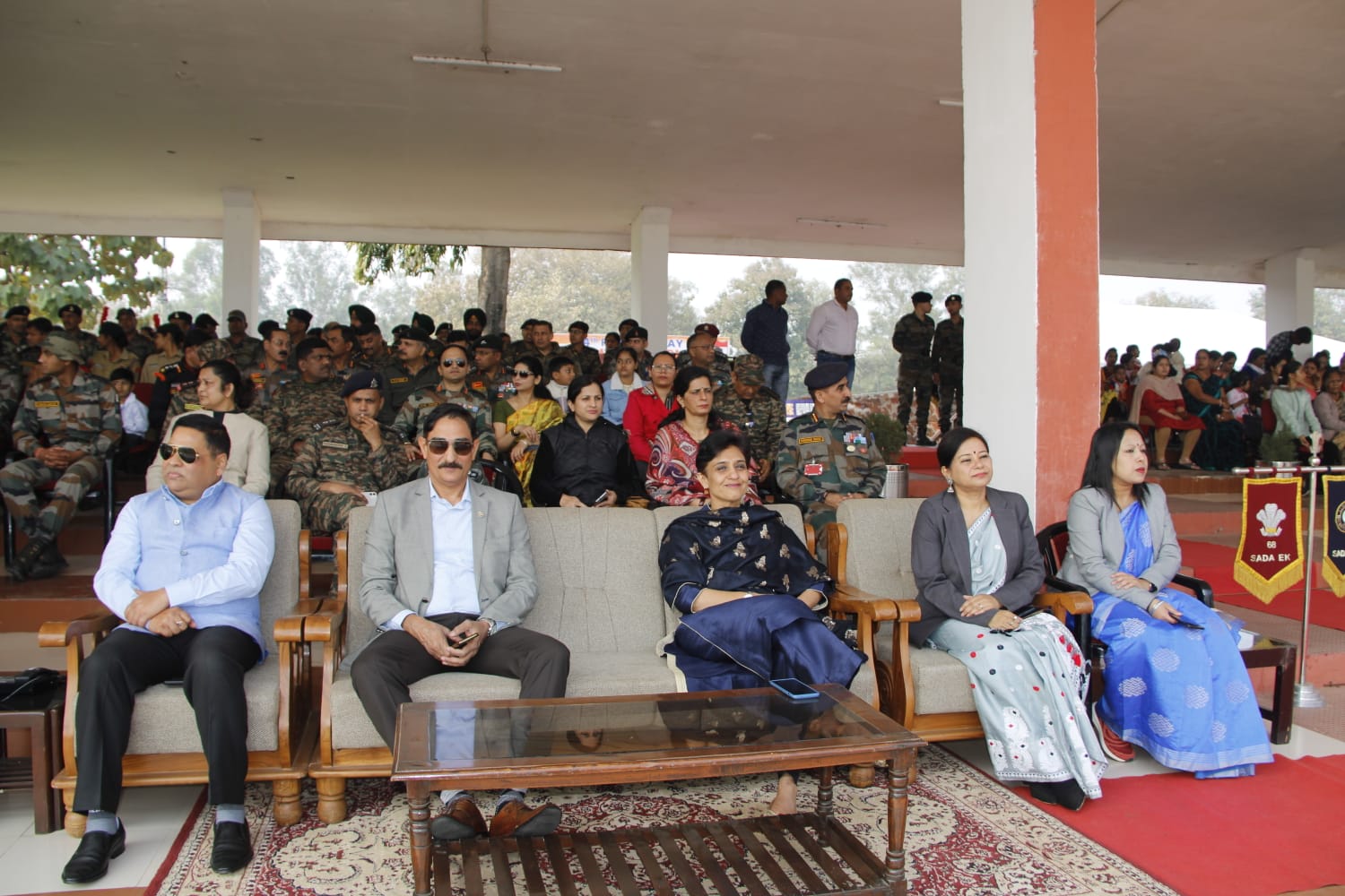 Pre republic day celebration in Tezpur army camp