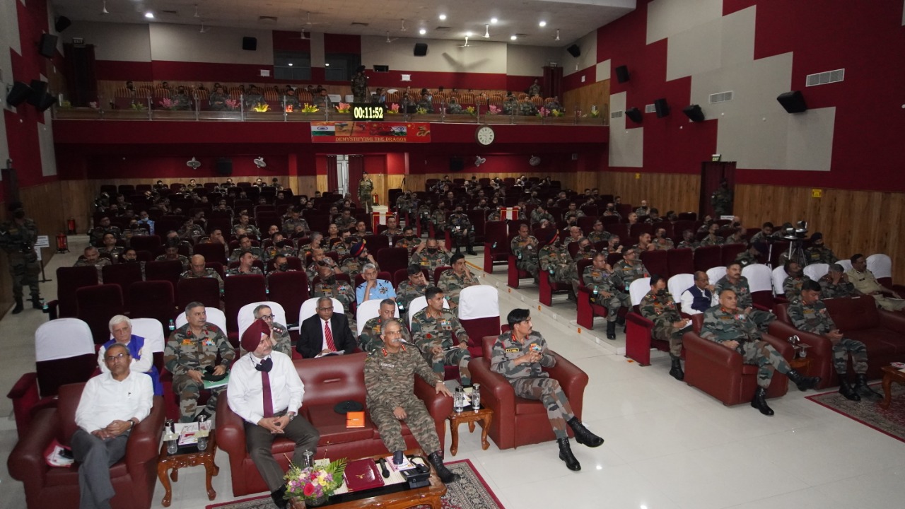 Indian Army Hold Seminar On Indo-China Border Dispute