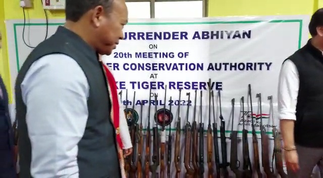 Union Forest Minister at Pake Tiger Reserve in Arunachal Pradesh