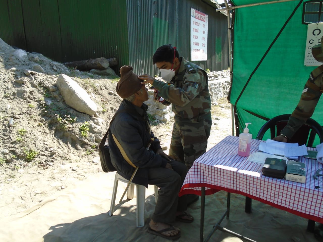 Health Camp Held At Indo-China Border