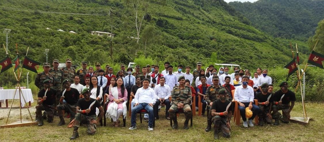 indian army inspires youth minds of Hawaii Arunachal pradesh